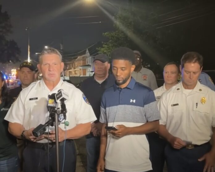 30 people shot in a mass shooting at a Baltimore block party, 2 dead (Source: BPD)