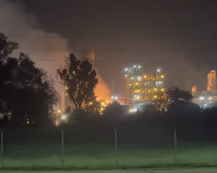 Plaquemine: Explosion at the Dow Chemical (Source: FB)