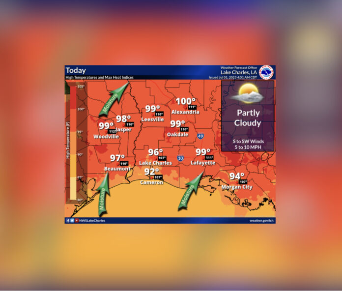 Saturday's Weather (7/1/2023)