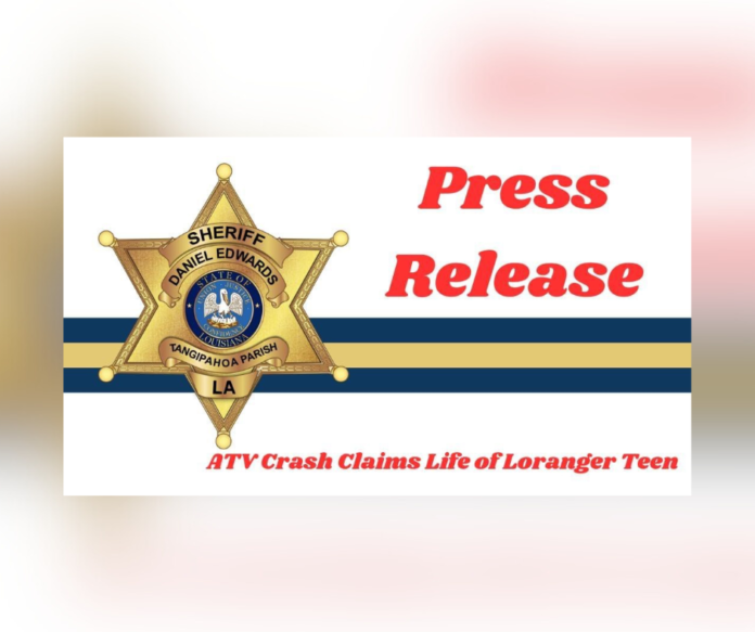 Loranger: ATV Crash claims life of a teen