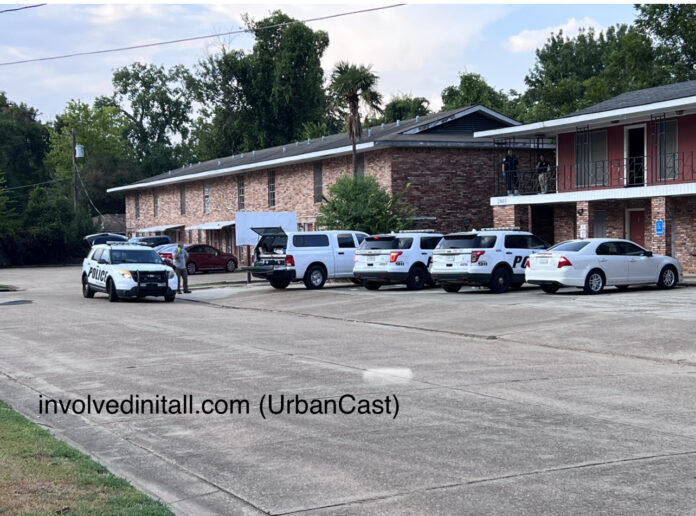 Alexandria PD Officers and Crime Scene Detectives on Marilyn Ann Street