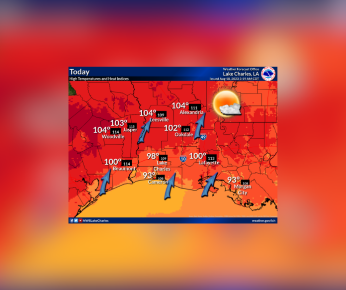 Thursday's Weather (8/10/2023)