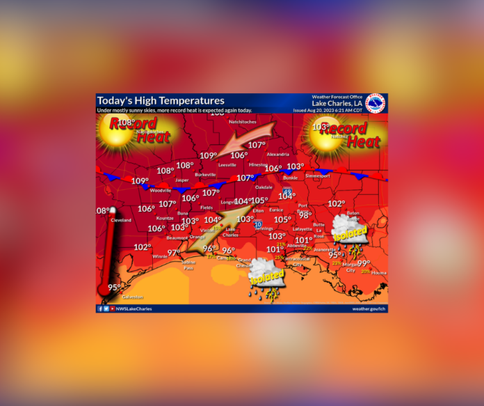 Sunday's Weather (8/20/2023)