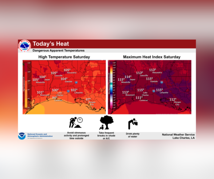 Saturday's Weather (8/5/2023)