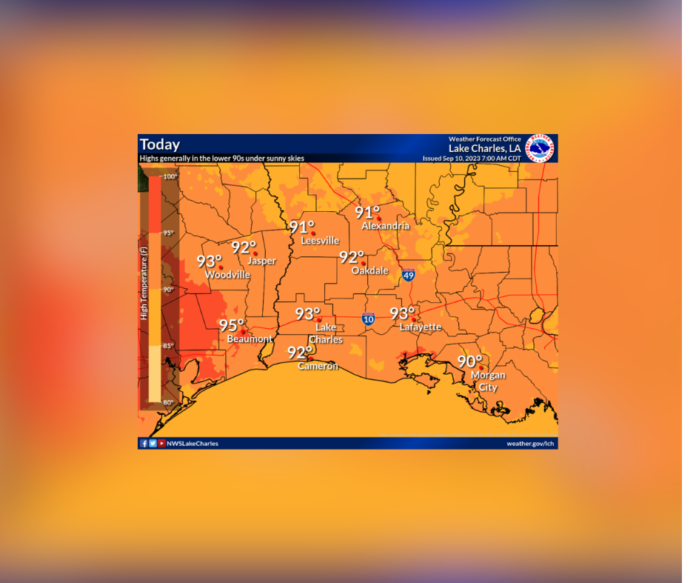 Sunday's Weather (9/10/2023)