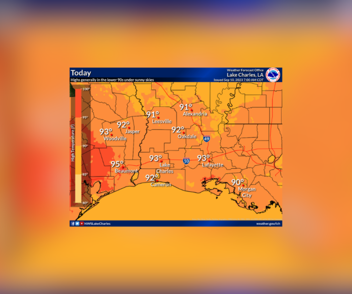 Monday's Weather (9/11/2023)