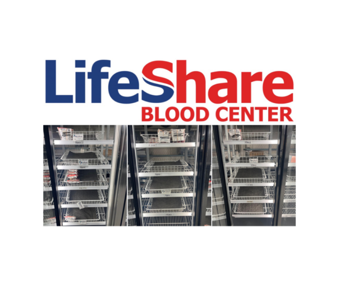 Urgent Appeal for Blood Donations in Alexandria Amidst Winter Storm Crisis (Photo: LifeShare)