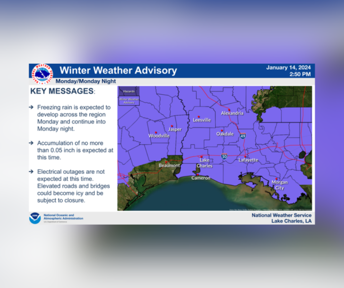 Monday's Weather (1/15/2024)