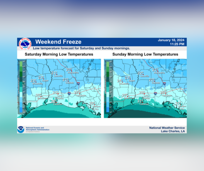 Thursday's Weather (1/19/2024)