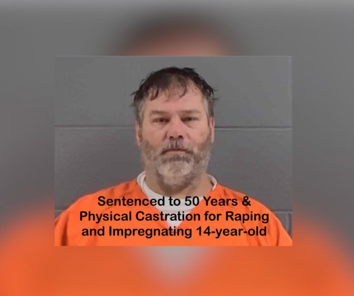 Springfield Man Sentenced to 50 Years in Prison, Faces Physical Castration for Rape of Juvenile (Source: LPSO)