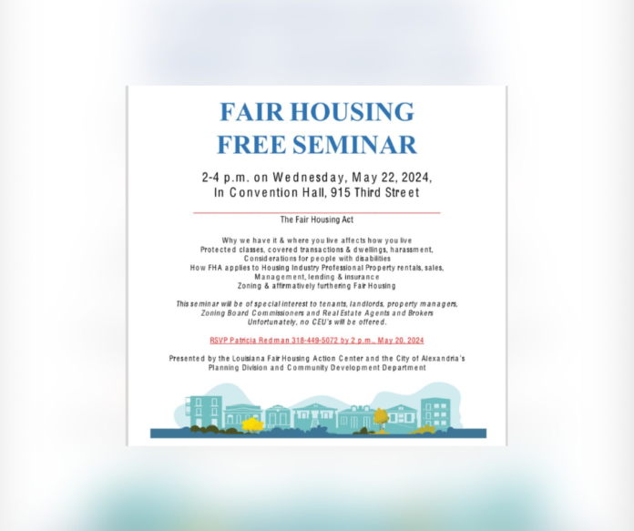 Fair Housing Seminar to Inform and Empower Community Members