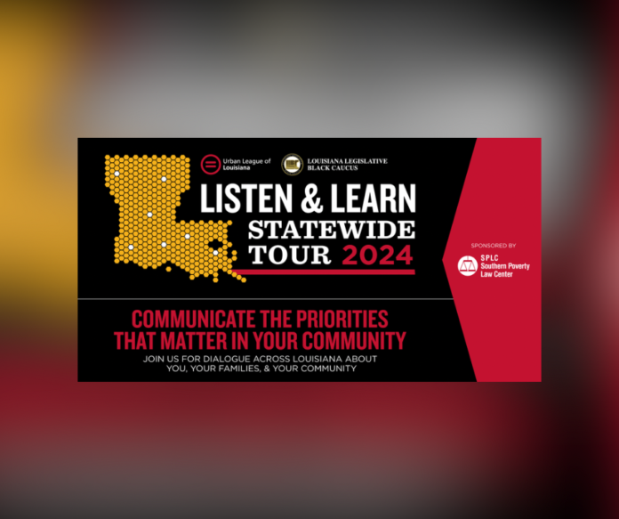 Urban League of Louisiana and Louisiana Legislative Black Caucus Host Listen & Learn Statewide Tour 2024