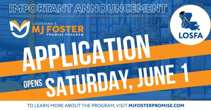 Applications for the #MJFosterPromise Program Open This Saturday, June 1st