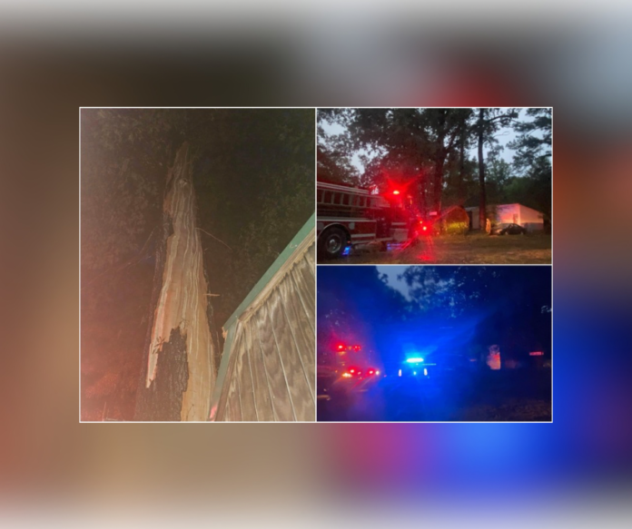 Thunderstorms Spark Two Structure Fires in Natchitoches Parish; NPSO Shares NWS Lighting Safety Measures