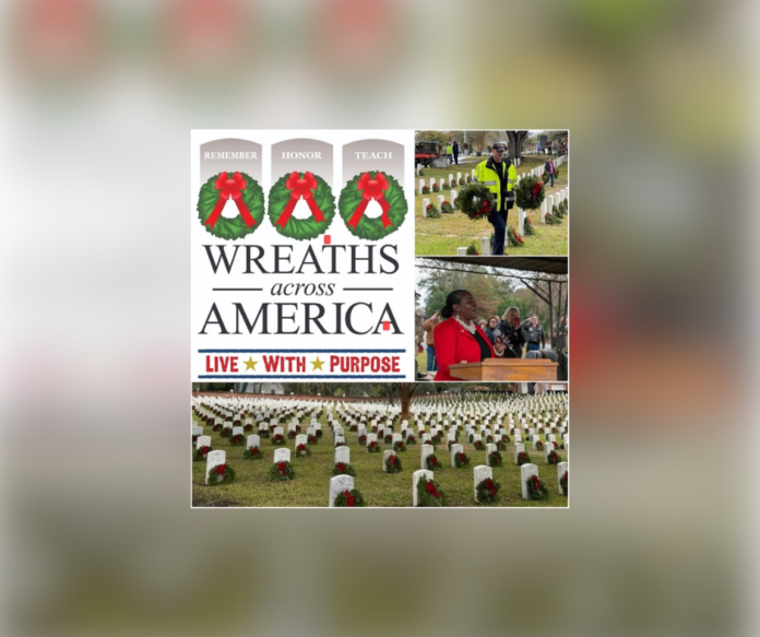 Wreaths Across America Honors Veterans at Alexandria National Cemetery