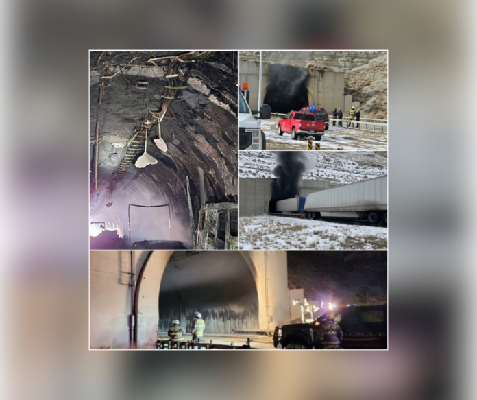 Wyoming Tunnel Crash on I-80: Fatalities Confirmed, Investigation Ongoing (Image Source: WYDOT)