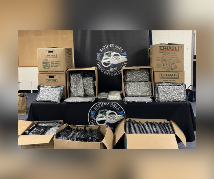 RADE Agents Seize 170 Pounds of Marijuana and Make Multiple Arrests in Rapides Parish