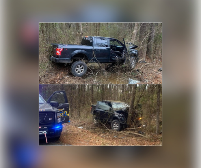 19-Year-Old Injured in Single-Vehicle Crash Near Goldonna (Image source: NPSO)