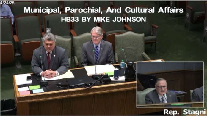Rep. Mike Johnson’s HB33 Advances Without Alexandria Council Resolution, Raising Transparency Concerns (La House)