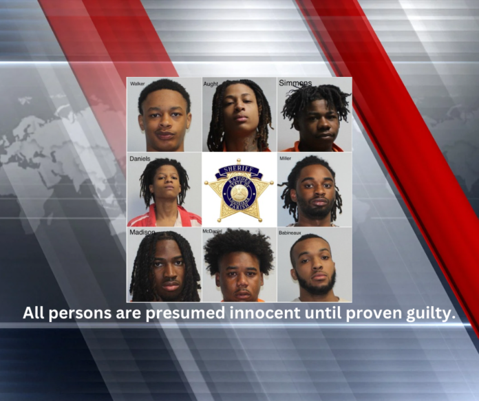 Multiple Arrests Connected to Mud Fest Vehicle Burglaries, Bonds Set and Two Still Wanted