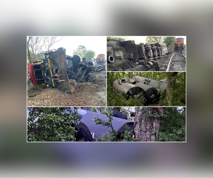 Avoyelles Parish Train Derailment Update: LA 1 Closed, Evacuations Lifted, No Hazmat Release