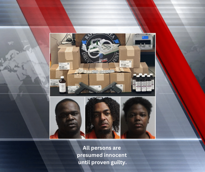 Glenmora Drug Arrests Lead to Major Narcotics and Weapons Seizure