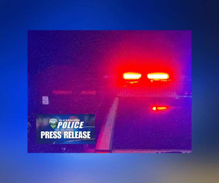 Alexandria Man Arrested on Vehicular Homicide and Related Charges