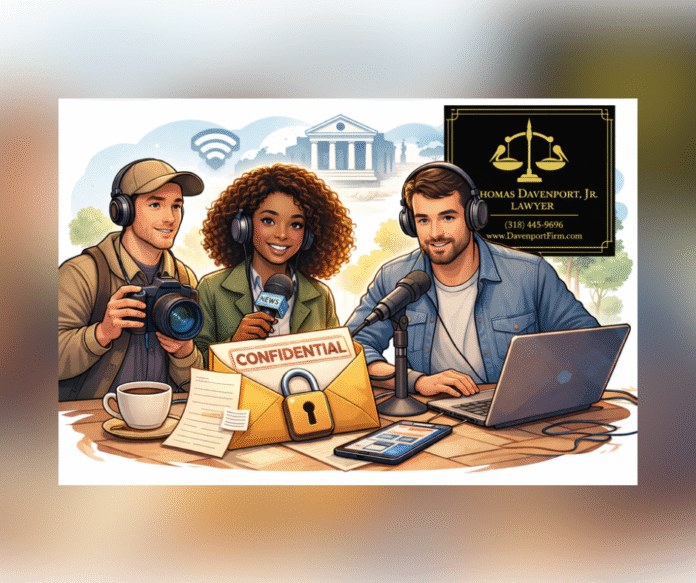 Why Protecting Confidential Sources Matters for Journalists, Podcasters, and Digital Creators