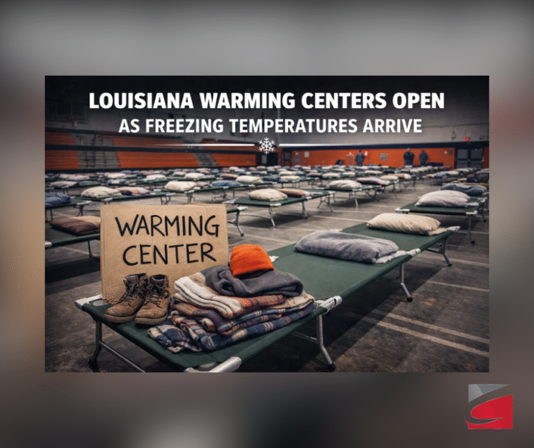 Warming Centers Open Across Central and North Louisiana as Freezing ...