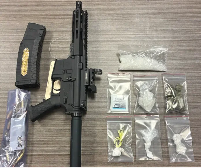 Traffic Stop Leads to Drugs and Weapons Arrest in Alexandria