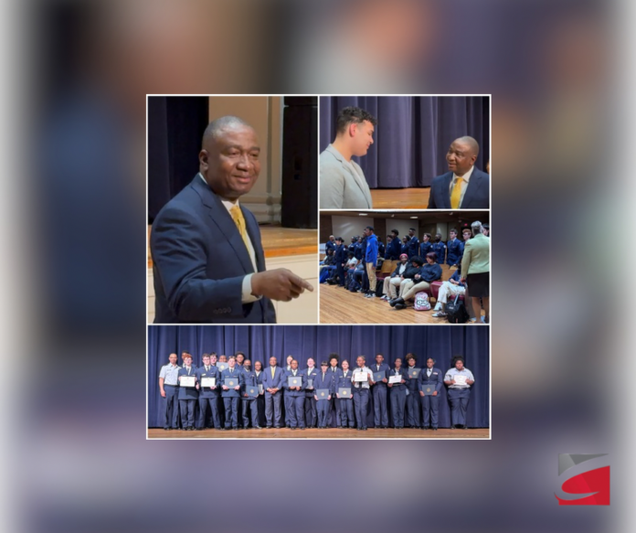 “It’s Been a Scary Time”: Bolton Academy Student Body President Thoughtfully Asks Congressman Cleo Fields About Violence and Hate in the Country