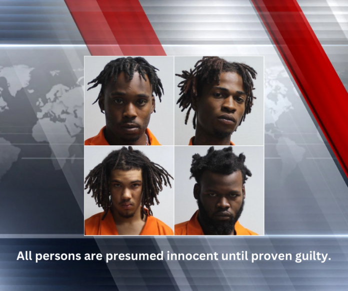 Alexandria Police Arrest Four in Weapons Investigation, Seize Illegal Firearms