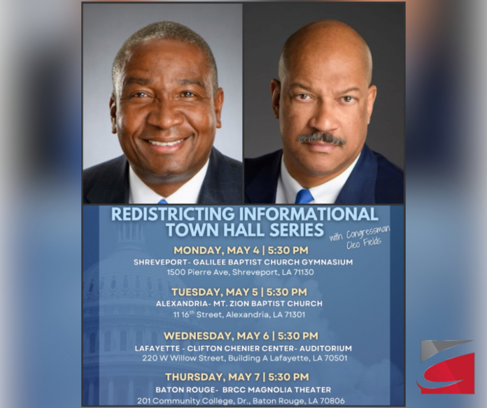 Congressman Cleo Fields to host Alexandria town hall on redistricting after election suspension