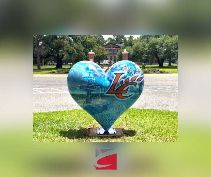 Louisiana Christian University receives a community heart