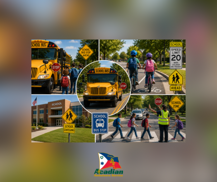 Acadian Ambulance Shares Safety Tips for the School Year