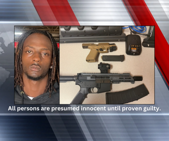 Simmesport Police Arrest Ja’vonte Stevenson on Firearm Charges