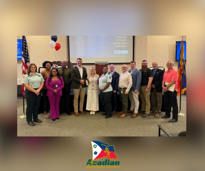 Acadian Companies Hosts Louisiana Department of Veterans Affairs to Honor Veteran Employees