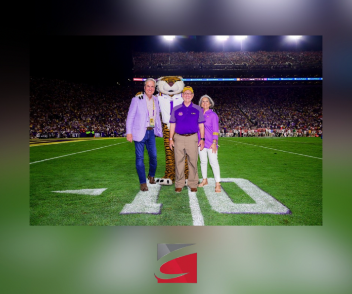 Among the Stars in Tiger Stadium, LSU Honors Paul Coreil as Chancellor Emeritus